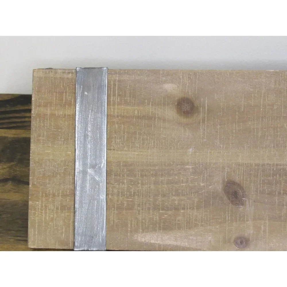 Glitzhome Decorative Ledge Floating Wall Shelf - Rustic Farmhouse Aesthetic